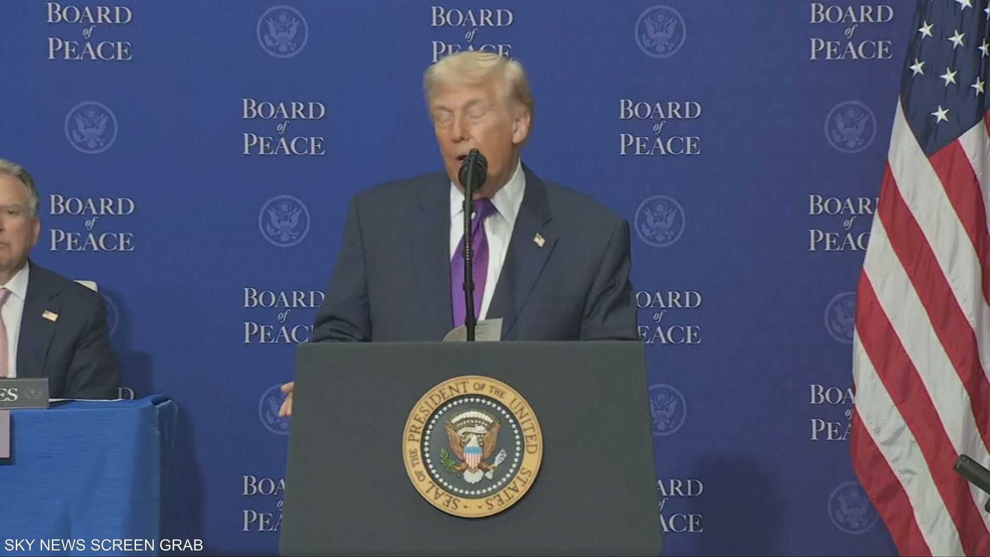 ترامب يرأس أول اجتماع لمجلس السلام ويتعهد بإنجازات كبيرة