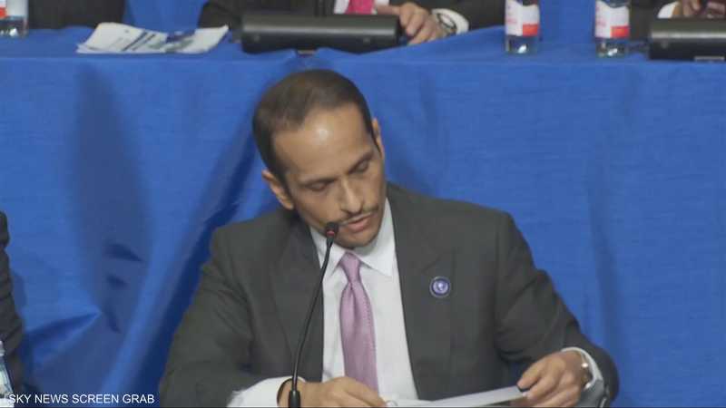 رئيس الوزراء وزير الخارجية القطري محمد بن عبد الرحمن آل ثاني