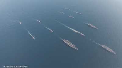 أكبر حاملة طائرات في التاريخ تقترب من الشرق الأوسط