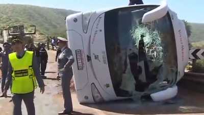 حادث سير في المغرب يودي بحياة 4 موظفين بمديرية الأمن الوطني