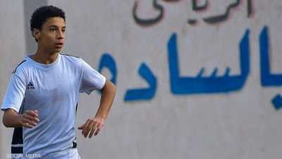 لاعب نادي عمال المنصورة معتصم زكريا