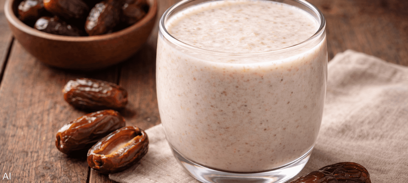 التمر بالحليب يحمل فوائد جمة