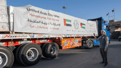 "الفارس الشهم 3".. مساعدات إماراتية متواصلة إلى غزة في رمضان