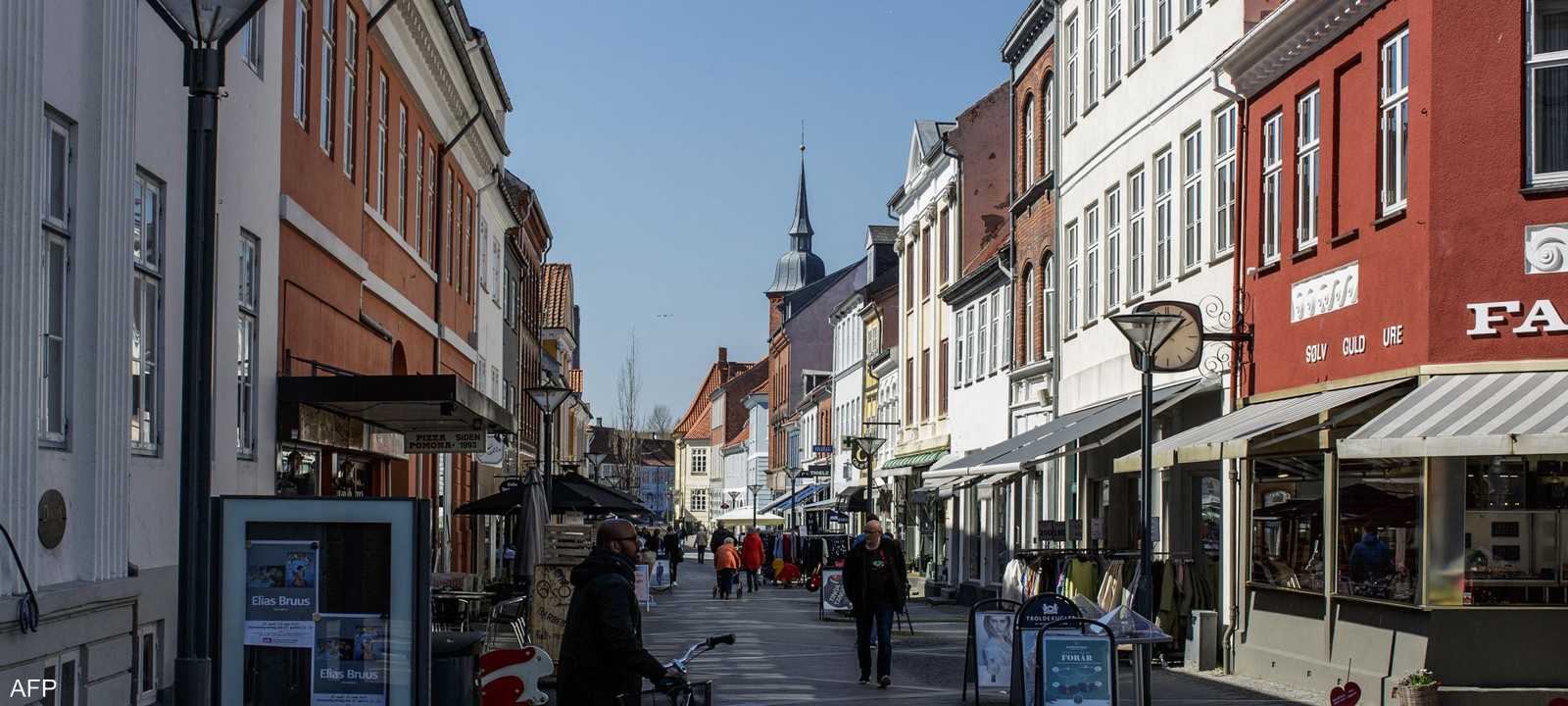وسط مدينة نيبورغ، الدنمارك