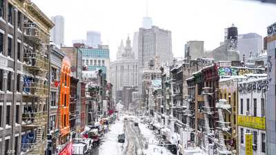 عاصفة تجمد شمال شرق أميركا.. حظر تنقلات وإلغاء آلاف الرحلات