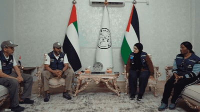 المستشفى الميداني الإماراتي بغزة يستقبل وفد "الصحة العالمية"