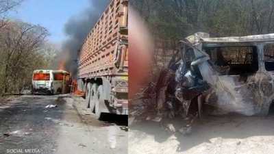 حادث مروري مروّع في اليمن يخلّف 11 قتيلا