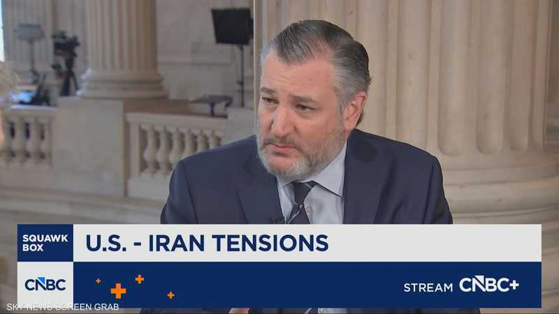 تيد كروز: احتمال كبير لشن ضربات محدودة ضد إيران خلال أيام