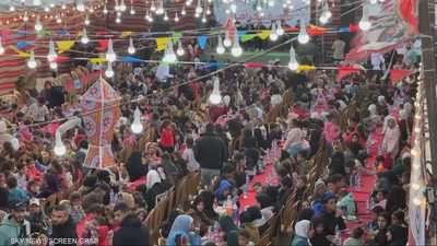 أكبر إفطار جماعي للأيتام في خان يونس