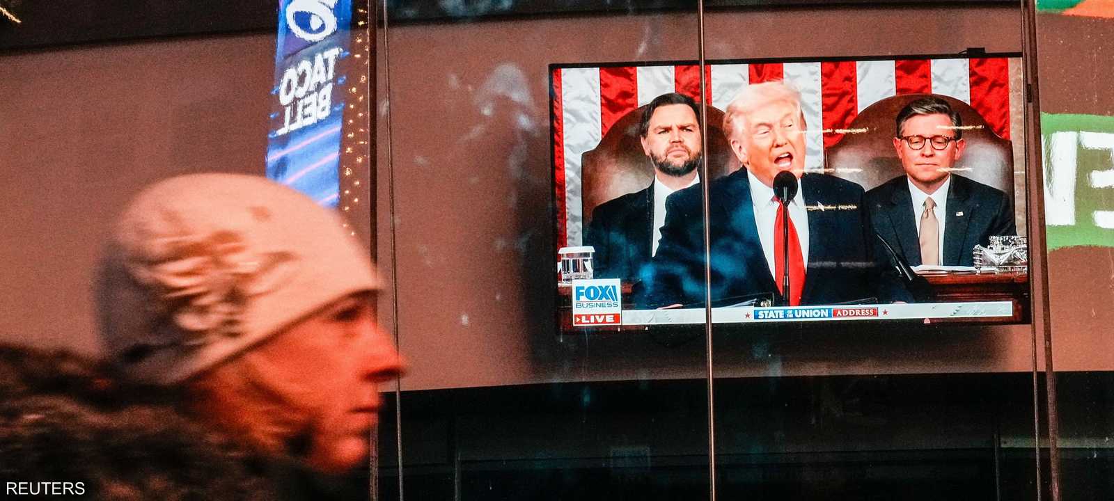 ترامب يتجنب ذكر الصين في خطاب الاتحاد وسط ترقب لزيارة بكين