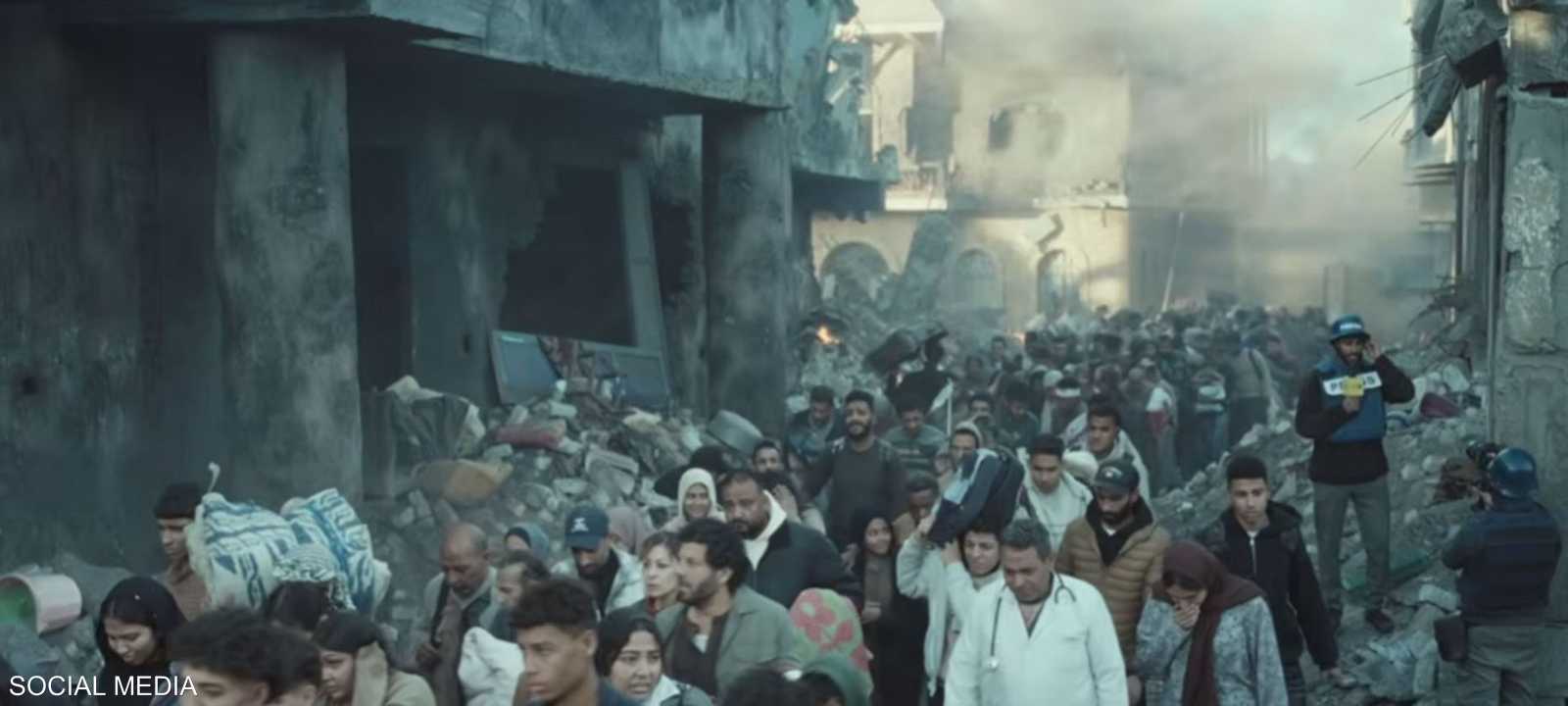 المسلسل يتناول الأوضاع في قطاع غزة