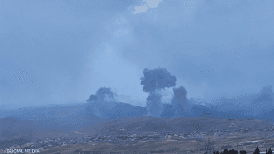 غارات إسرائيلية "عنيفة" تضرب البقاع في لبنان