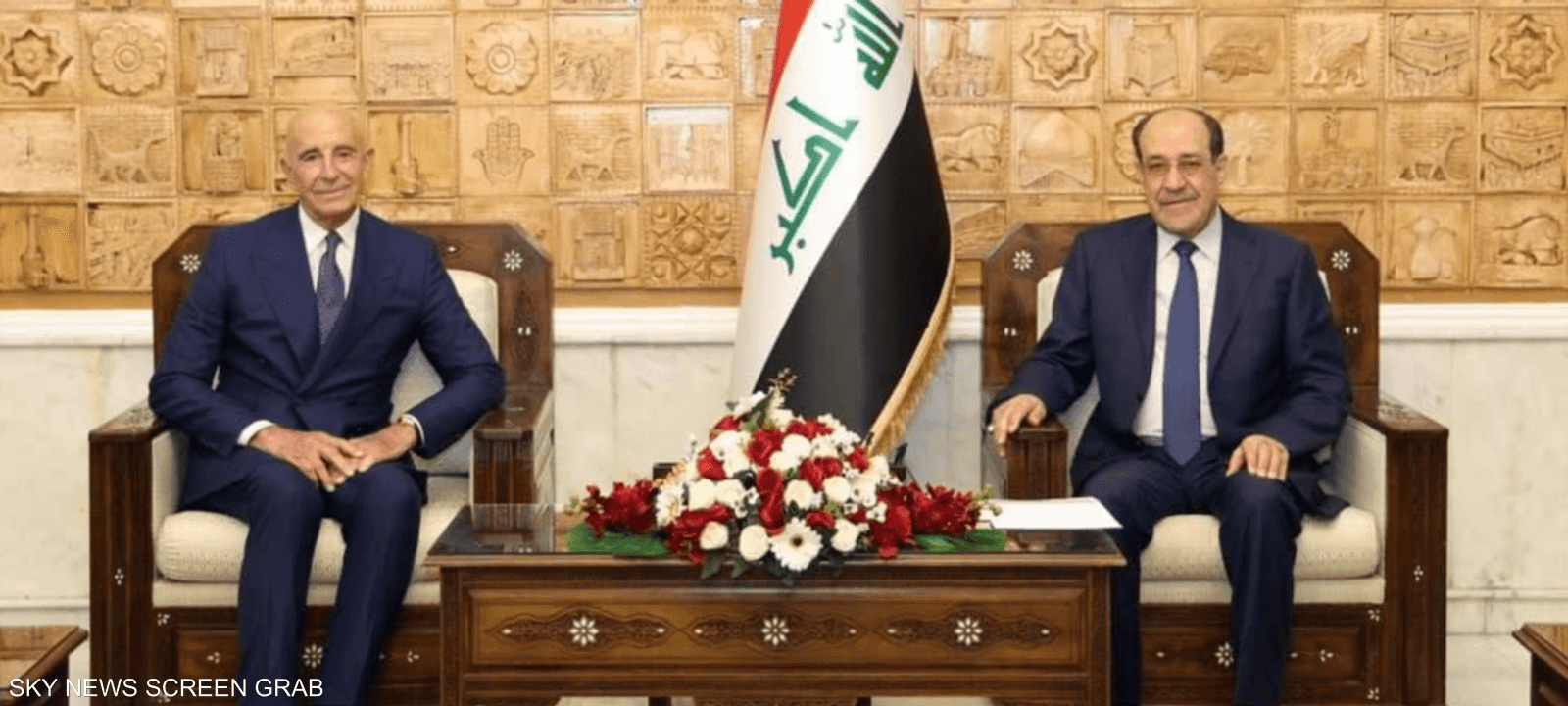 براك يلتقي المالكي