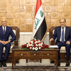 براك يلتقي المالكي