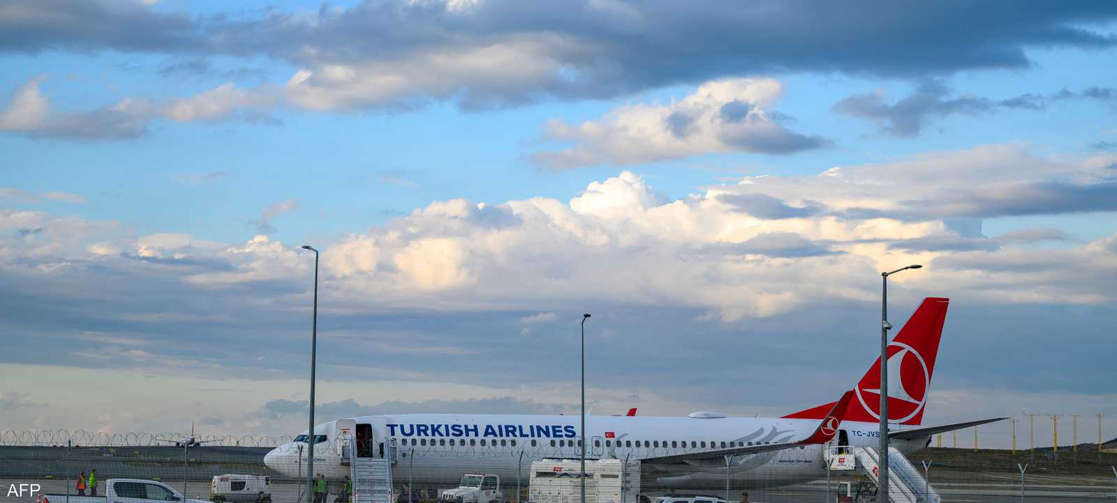 طائرة تركية بمطار اسطنبول (أرشيفية)