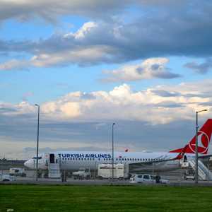 طائرة تركية بمطار اسطنبول (أرشيفية)