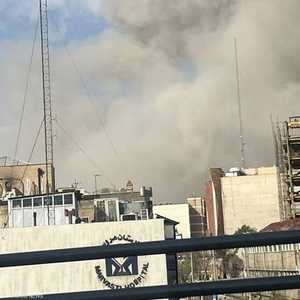 مناطق عدة من طهران استهدفت