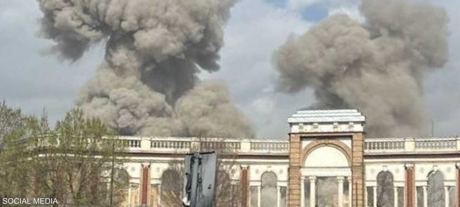 الدخان تصاعد من مناطق متفرقة من طهران