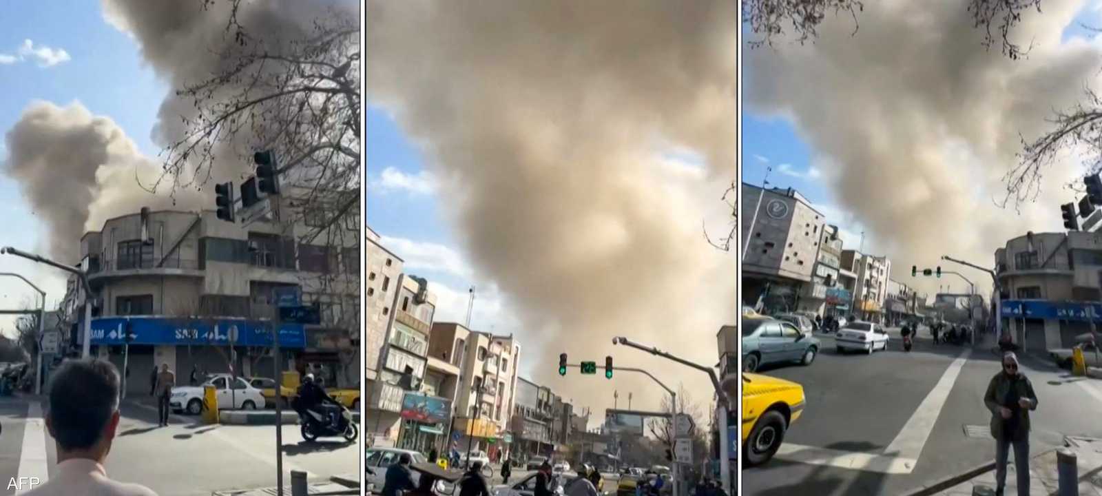 إيران تتعرض لهجوم عسكري كبير