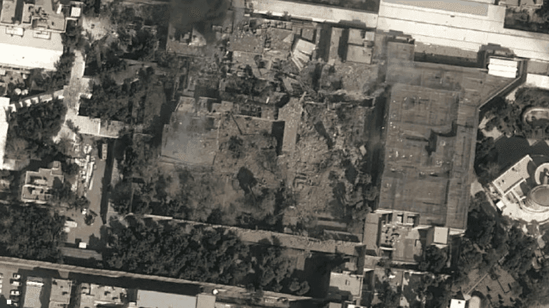 قالت مصادر إن الهجوم استهدف مواقع يتواجد بها خامنئي