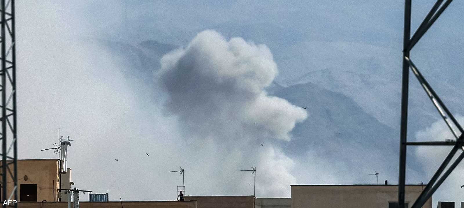 مناطق إيرانية متفرقة تعرضت لغارات عنيفة