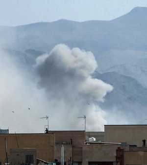 مناطق إيرانية متفرقة تعرضت لغارات عنيفة