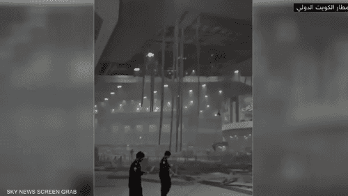 طائرة مسيرة تستهدف مطار الكويت الدولي