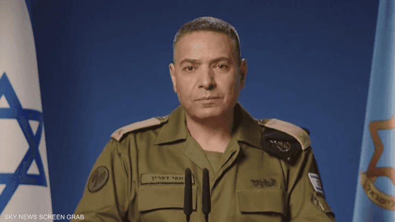 المتحدث باسم الجيش الإسرائيلي