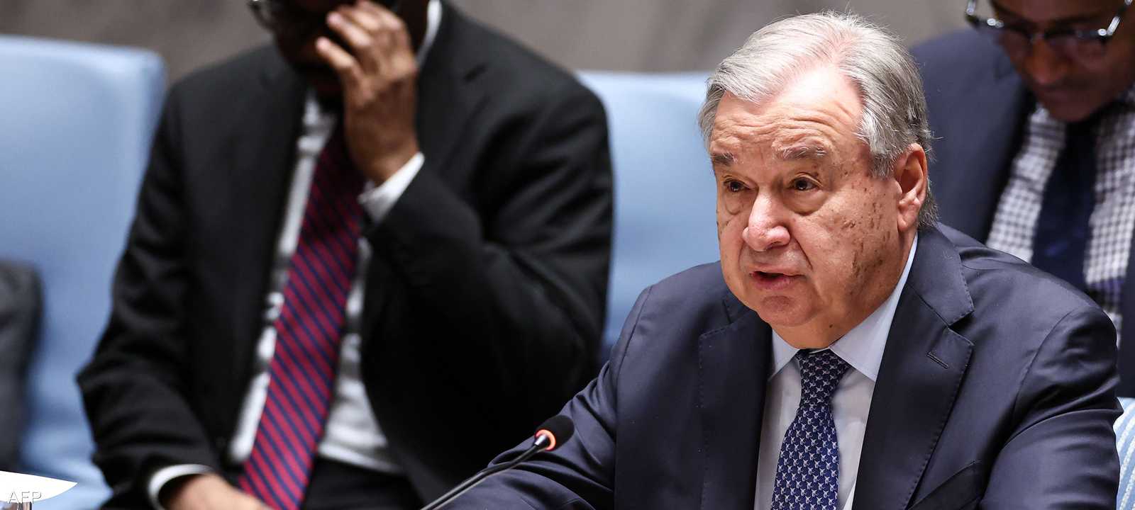 الأمين العام للأمم المتحدة أنطونيو غوتيريش