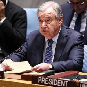 الأمين العام للأمم المتحدة أنطونيو غوتيريش