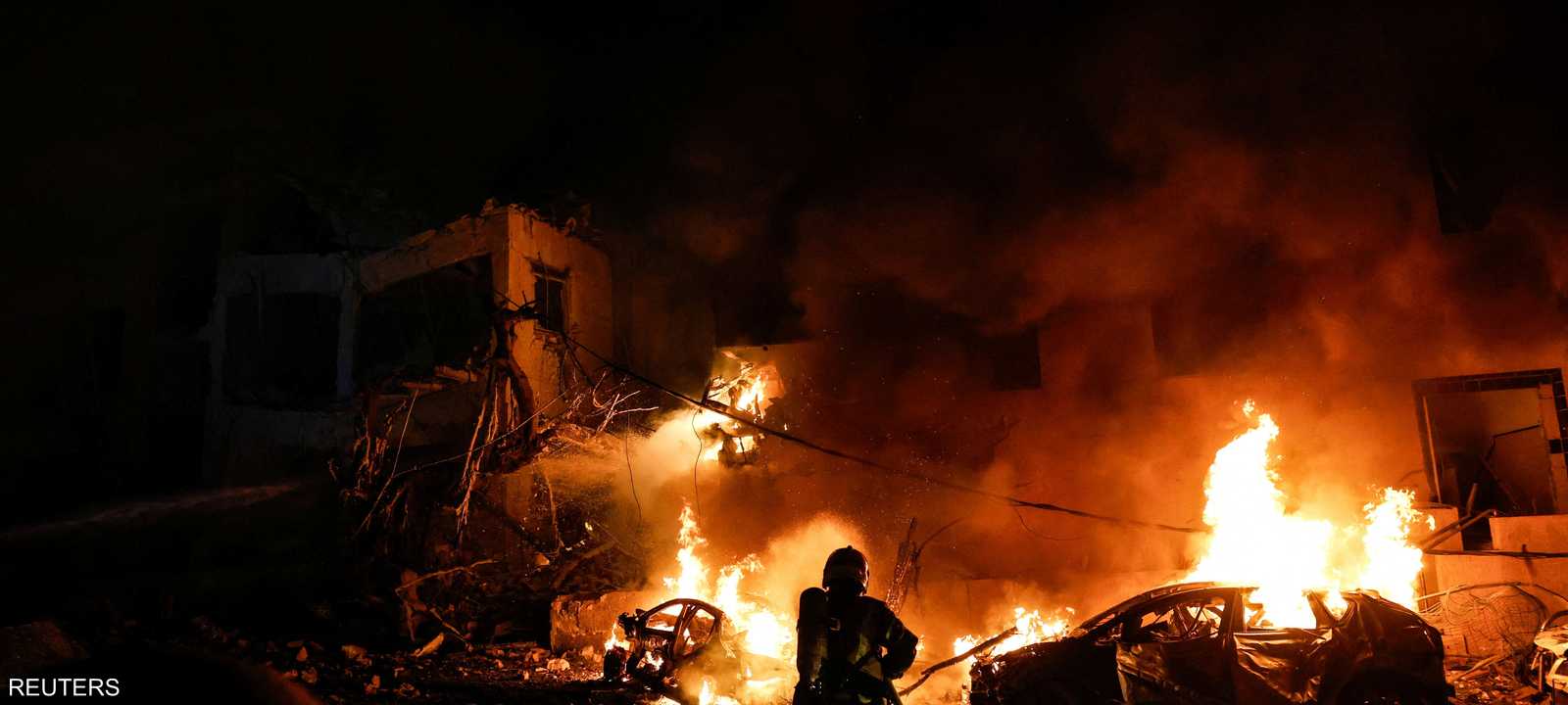 الهجوم الإيراني أدى إلى دمار كبير في تل أبيب