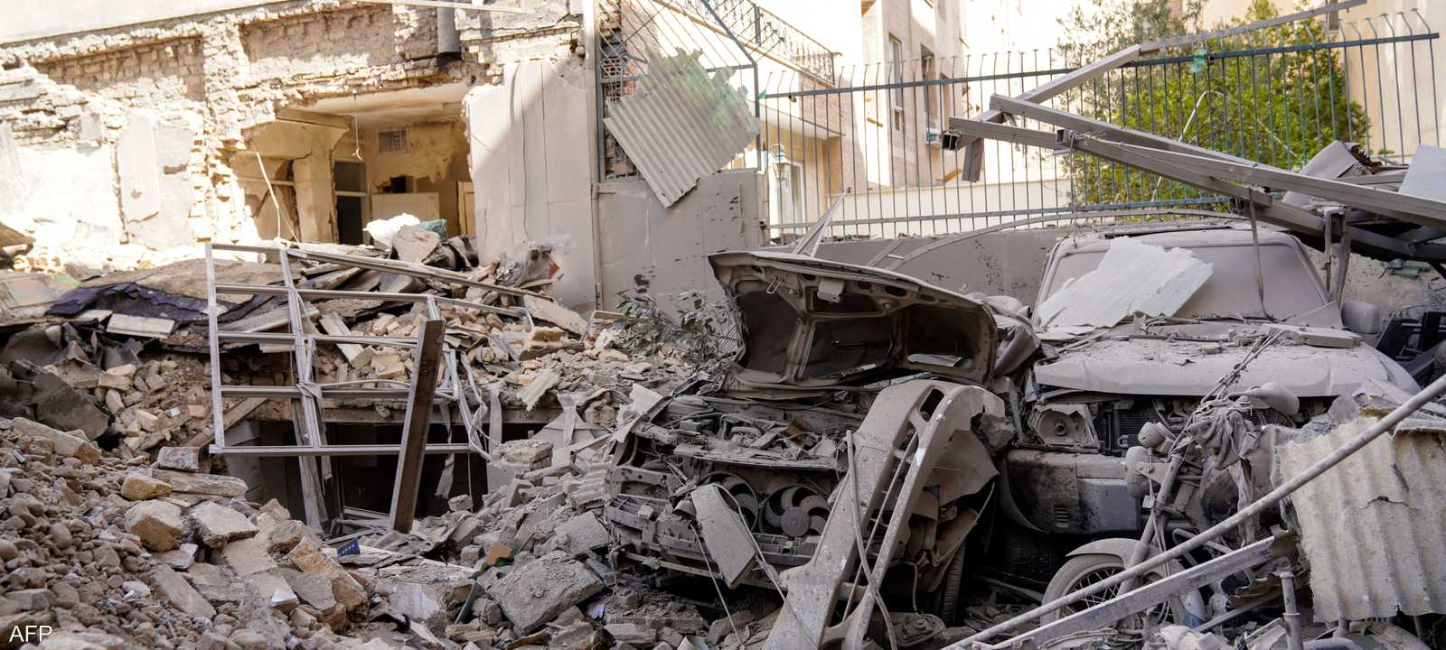 طهران تعرضت لهجمات عنيفة السبت