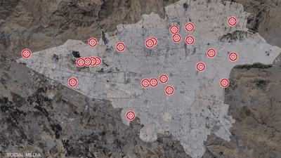 فيديو.. إسرائيل تضرب مقرات قيادة الأمن الداخلي في طهران