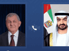 رئيس دولة الإمارات والرئيس العراقي