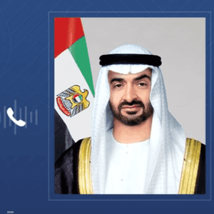 رئيس دولة الإمارات والرئيس العراقي