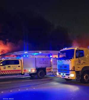تعرض إحدى المنشآت البحرية بالقرب من ميناء سلمان لهجوم إيراني
