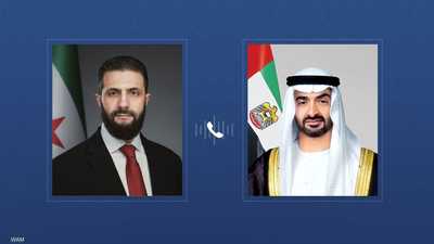 الشرع يدين الاعتداءات الإيرانية ويؤكد التضامن مع الإمارات