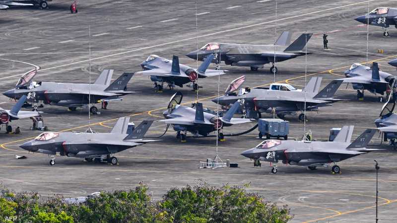 مجموعة من المقاتلات الأميركية