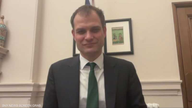 هاميش فالكونر، وزير شؤون الشرق الأوسط البريطاني