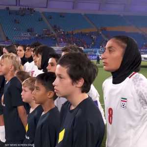 مقاطعة اللاعبات للنشيد الوطني