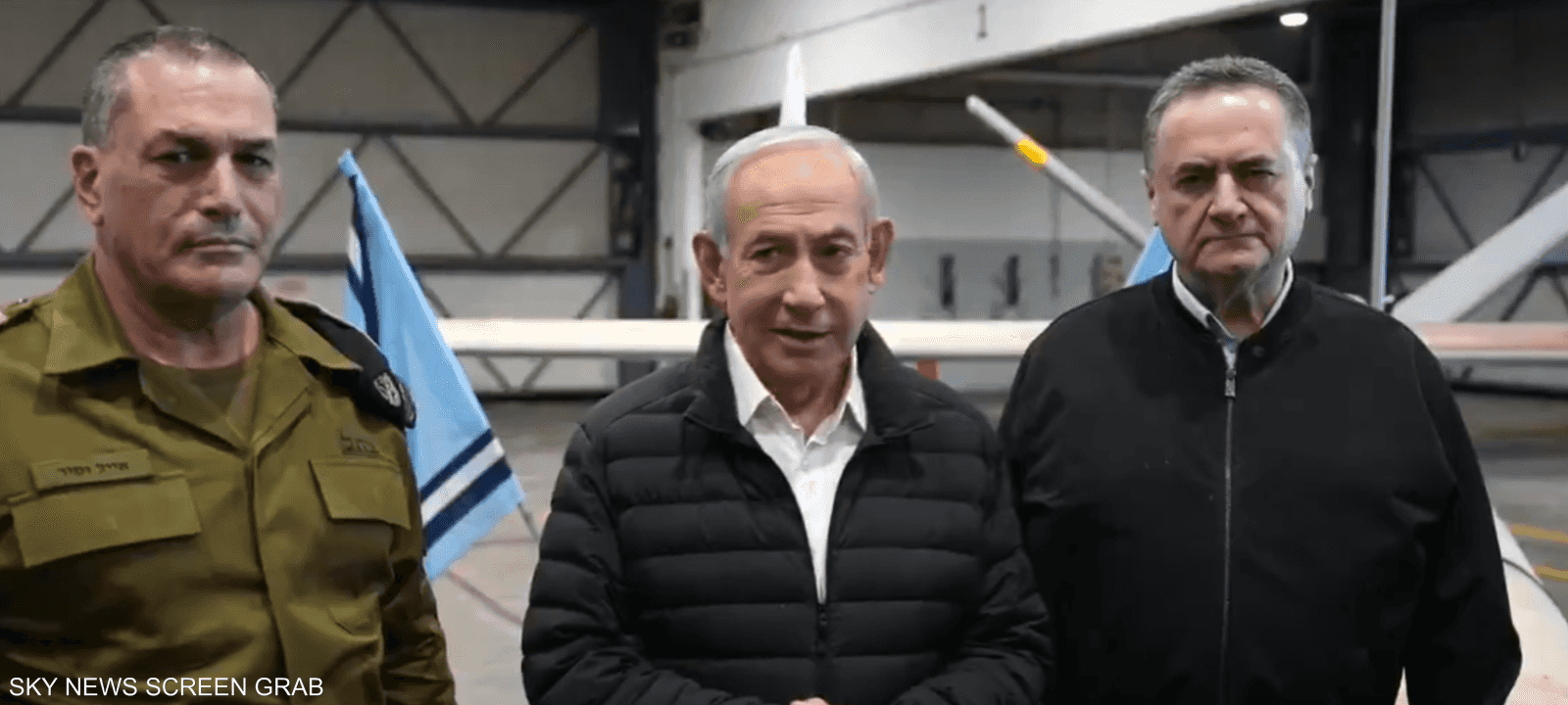 نتنياهو وكاتس وزامير