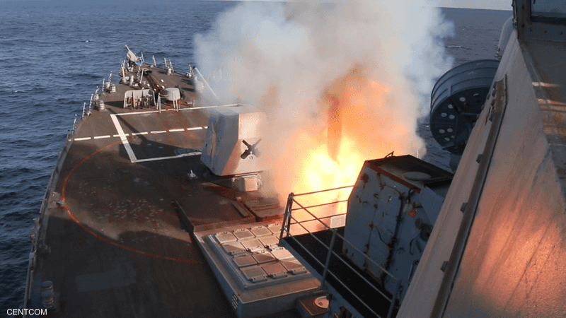 سنتكوم تعلن تدمير  17 سفينة إيرانية