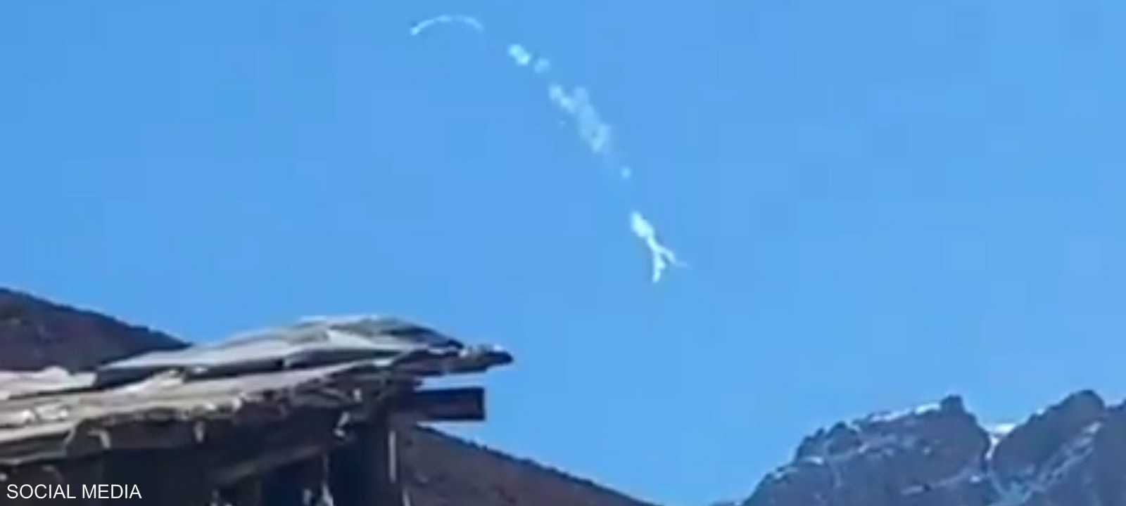 الواقعة حدثت في سماء طهران