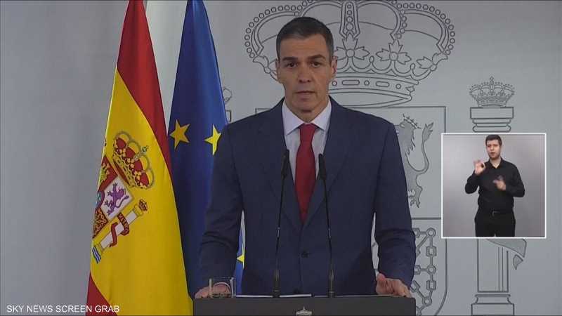 رئيس الوزراء الإسباني بيدرو سانشيز