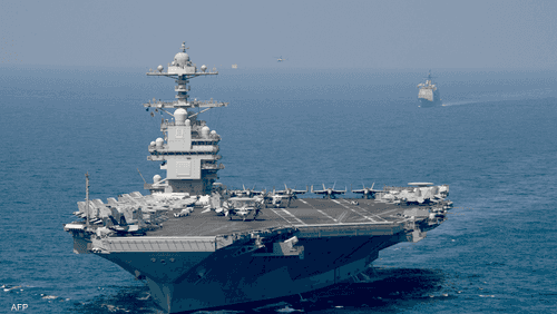 حاملة الطائرات الأميركية "يو إس إس جيرالد آر فورد"