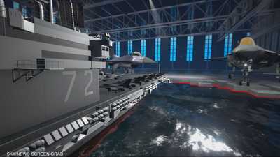 أكبر حاملات الطائرات تضيق الخناق على إيران