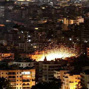 بدء الهجوم الإسرائيلي على الضاحية الجنوبية لبيروت