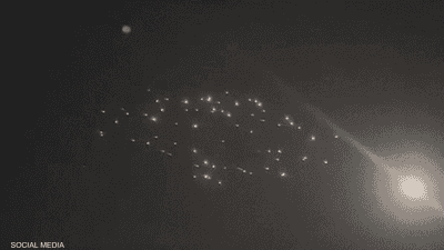 دوي سلسلة انفجارات في تل أبيب بعد انطلاق صافرات الإنذار