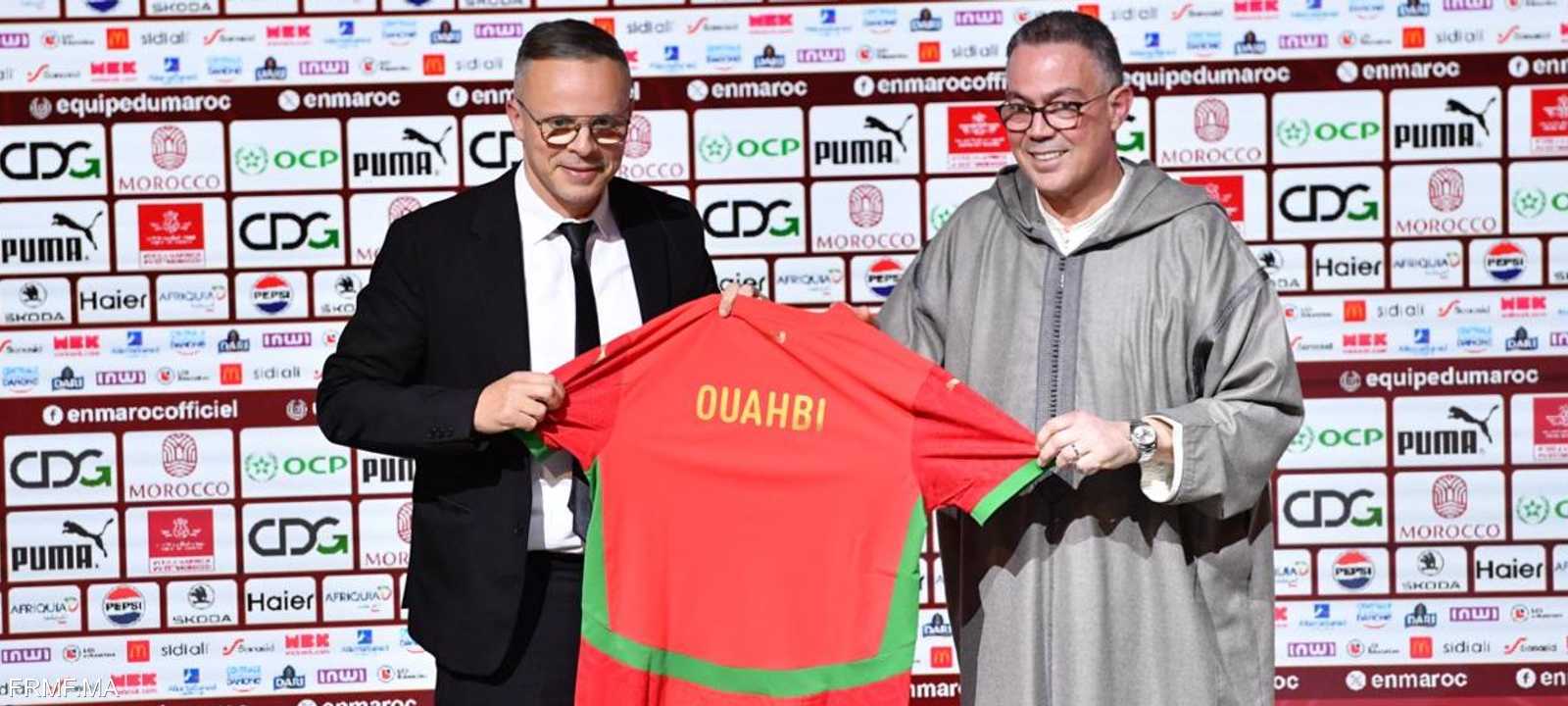 محمد وهبي يتولى تدريب "أسود الأطلس"