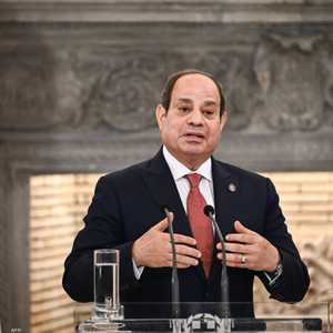 الرئيس المصري "عبد الفتاح السيسي"